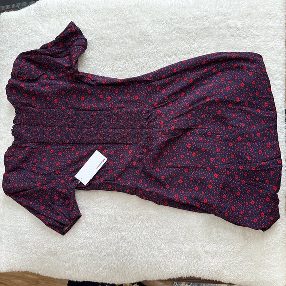 Reformation Brittney Dress in Nightingale - Picture 9 of 9